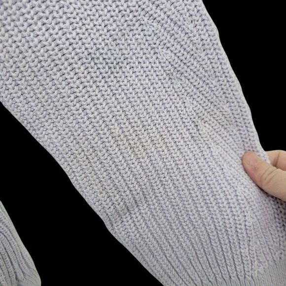 2/$20 Gap Purple Knitted Sweater Top Blouse Size: Large - Picture 9 of 9